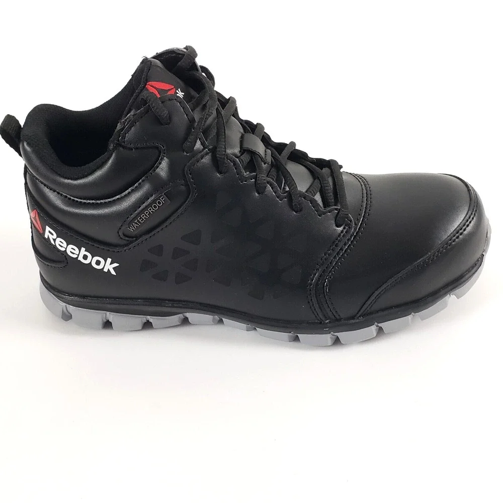 Reebok Sublite Cushion Men's SIZE 6.5M Work Mid RB4144 Composite Toe Work Boot